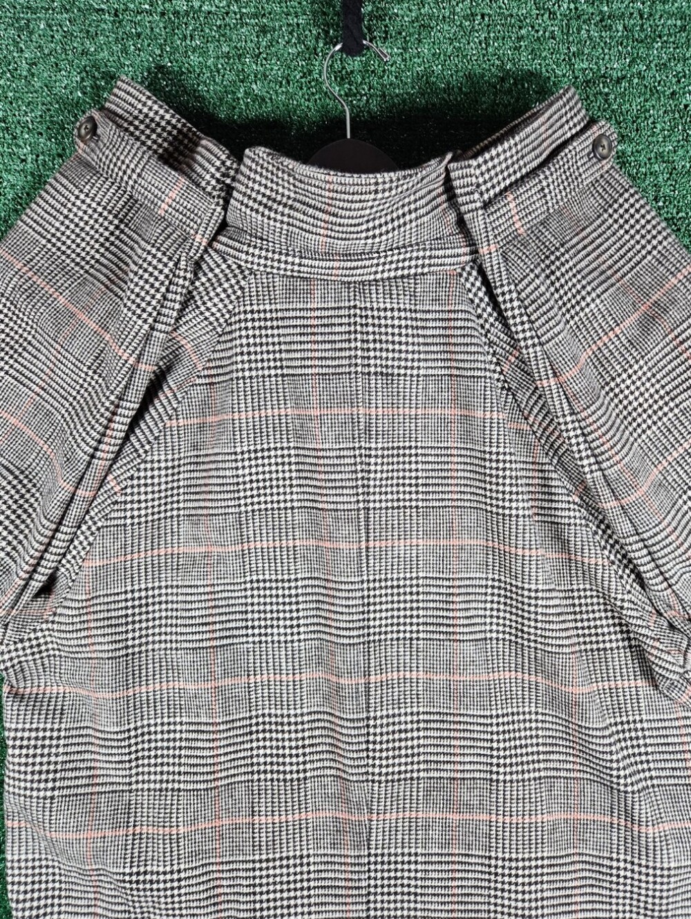 NWT Goodfellow & Co Glen Plaid Overcoat Trench / Mens Size Large - Picture 11 of 14